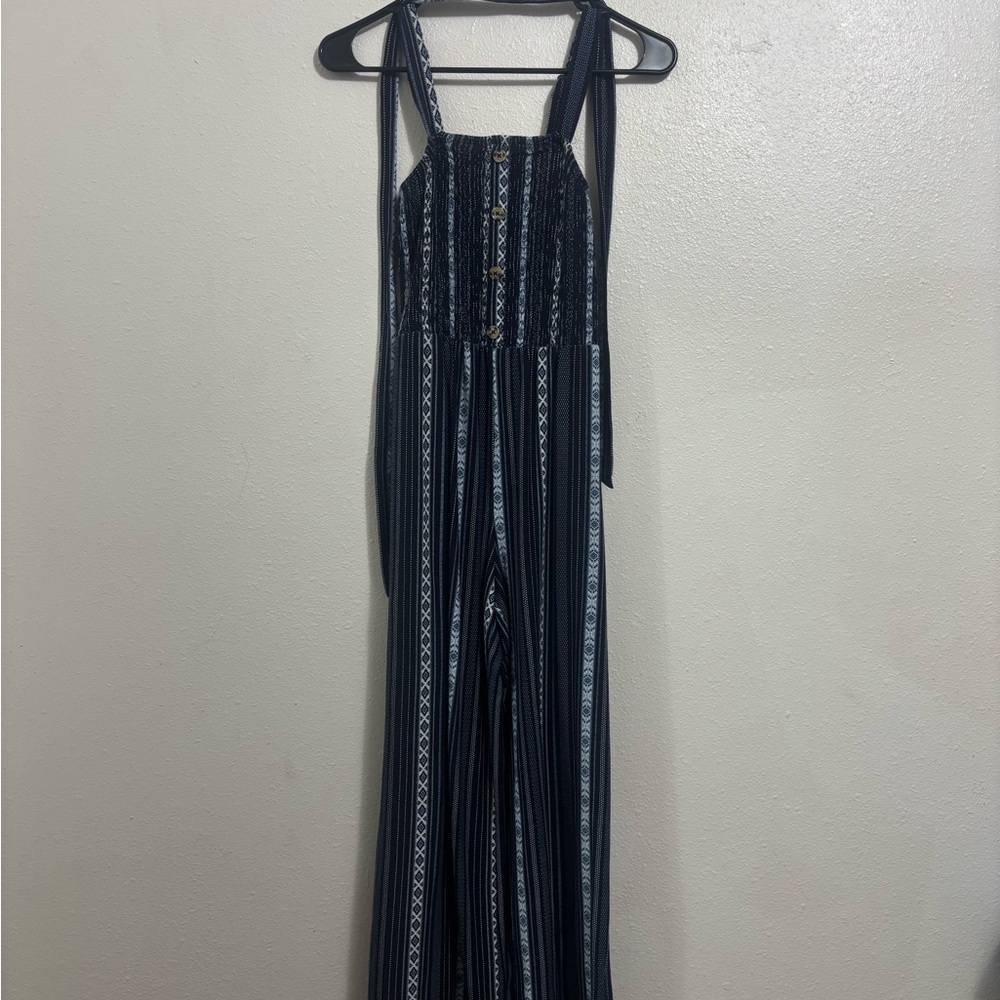 Stylish Blue Jumpsuit